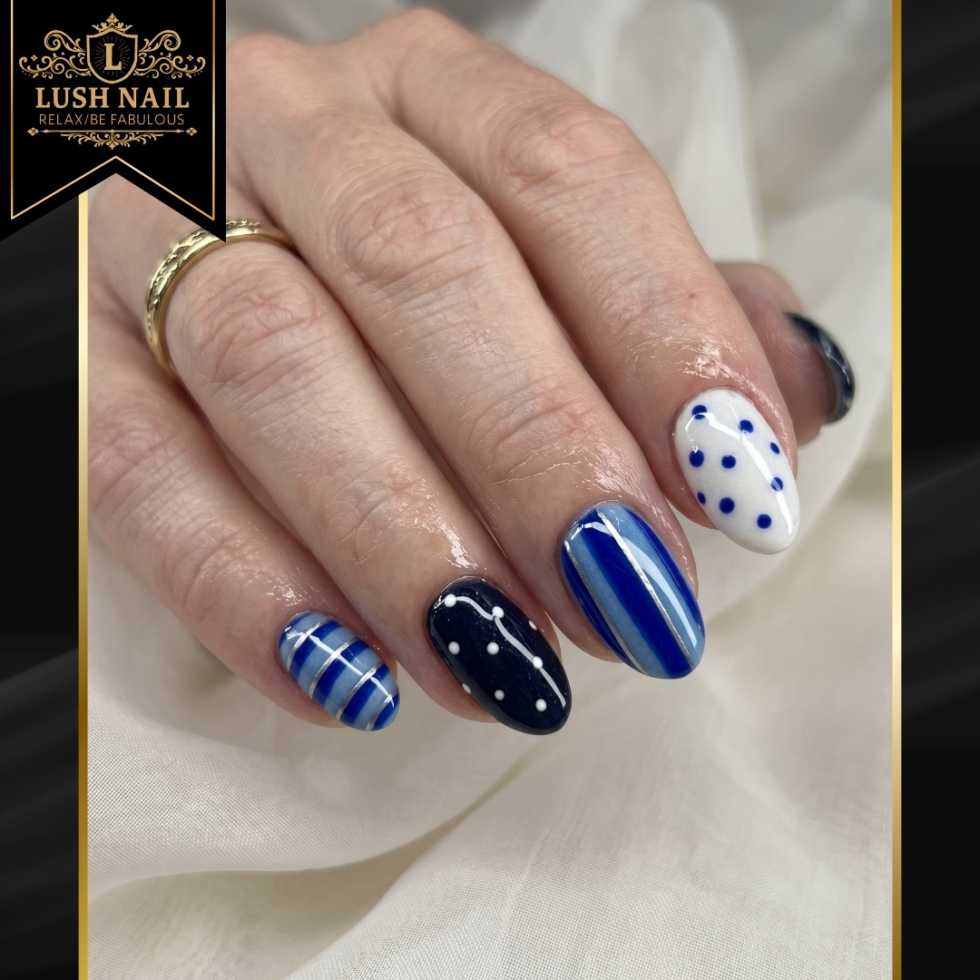 Bright manicure